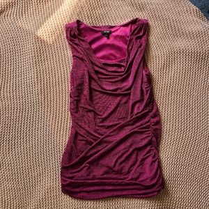 Pink Sleeveless Blouse